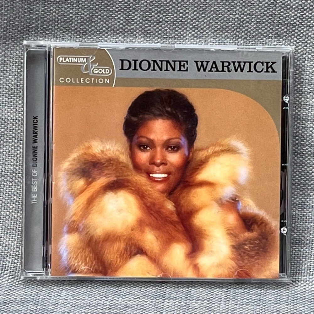 Dionne Warwick Platinum & Gold Collection Audio CD Music Album